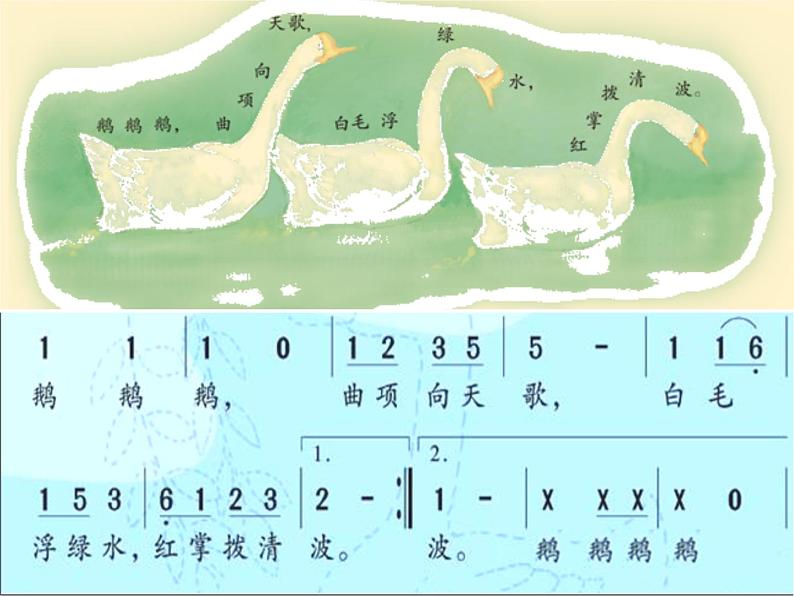 小学音乐咏鹅-课件-(4)ppt课件第5页