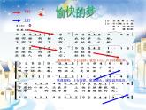 小学音乐4《愉快的梦》四年级上册音乐-人音版(五线谱)(共7张PPT)ppt课件