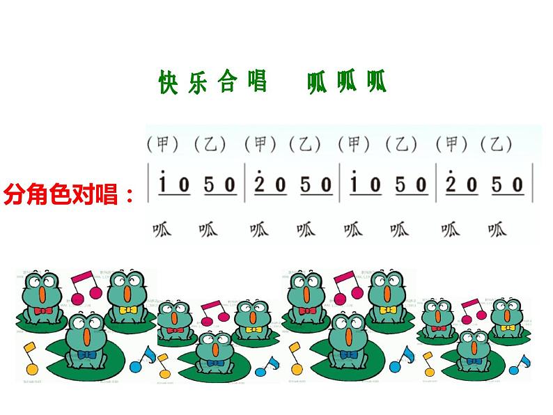 人教版小学二年级音乐花蛤蟆 课件第4页