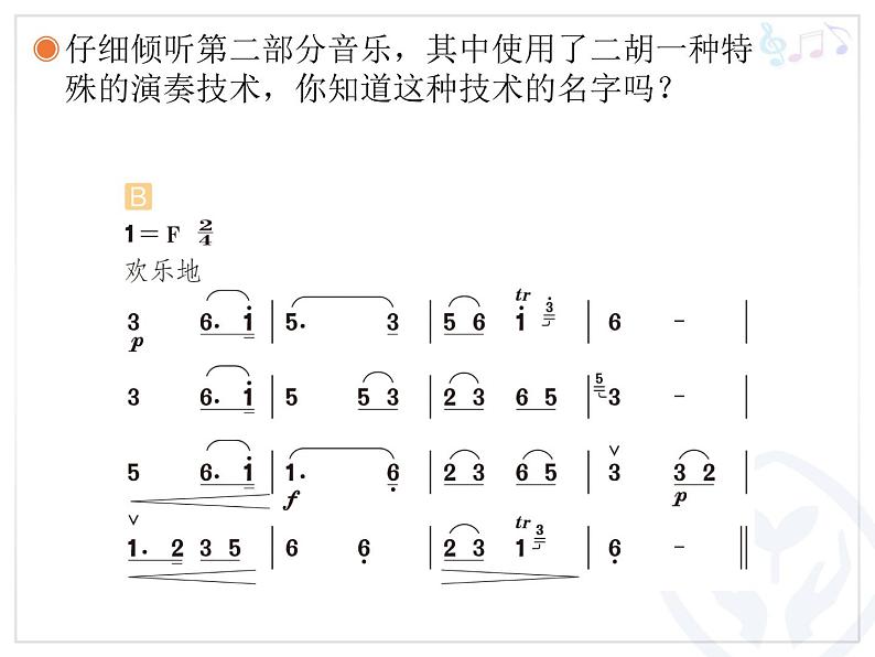 人教版小学六年级音乐赛马 课件第7页