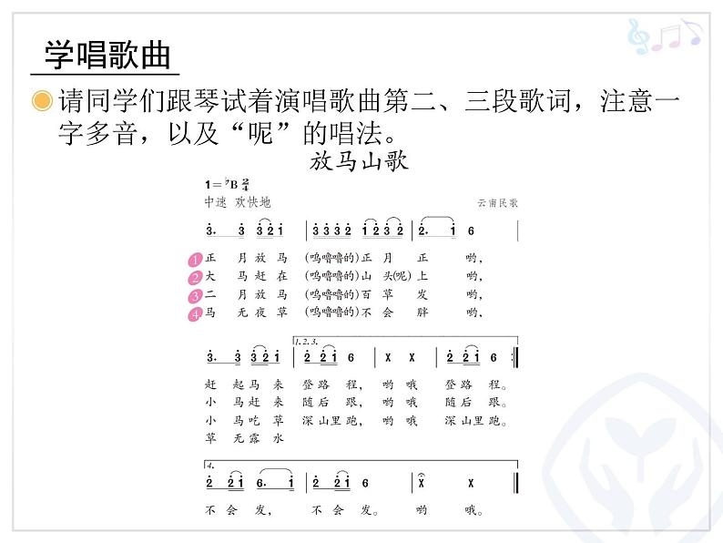人教版小学三年级音乐放马山歌 课件 (1)08