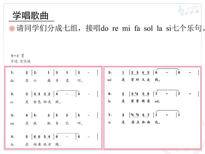 人教版小学三年级音乐哆来咪 课件 (3)第6页