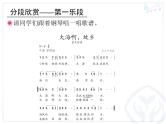 人教版小学四年级音乐大海啊，故乡 课件 (1)