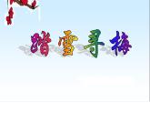 湘艺版小学五年级音乐（演唱）踏雪寻梅 课件 (2)