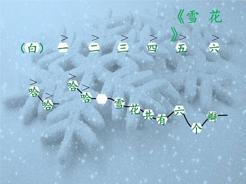 二年级上册音乐课件-第六单元 下雪啦-雪花07