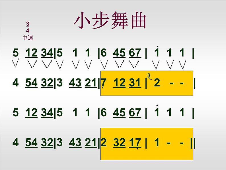 五年级上册音乐课件－3.5唱歌《小步舞曲》 ｜人教新课标（2014秋）  (共22张PPT)第7页