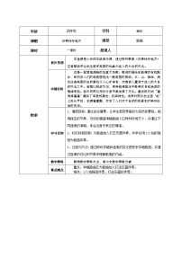 人音版（五线谱）四年级下册第4课 童年的音乐白桦林好地方教学设计