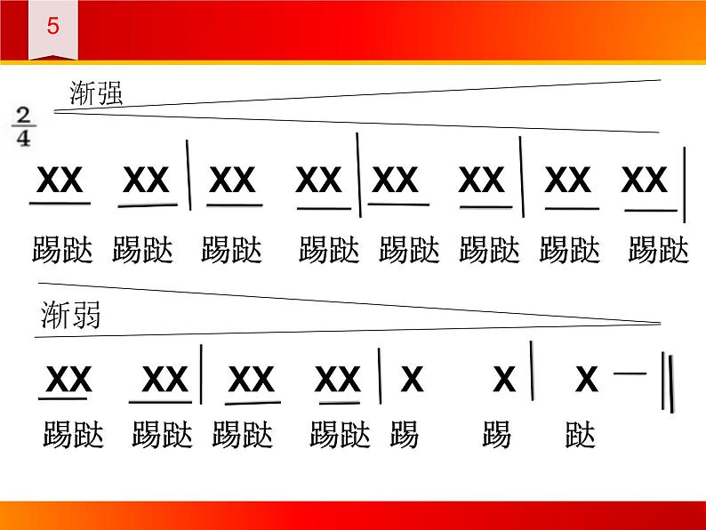 一年级下册音乐课件第五单元 唱歌　勇敢的鄂伦春｜人教版   14张05