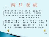 小學(xué)音樂人音版  二年級(jí)下冊(cè) 兩只老虎 2 課件