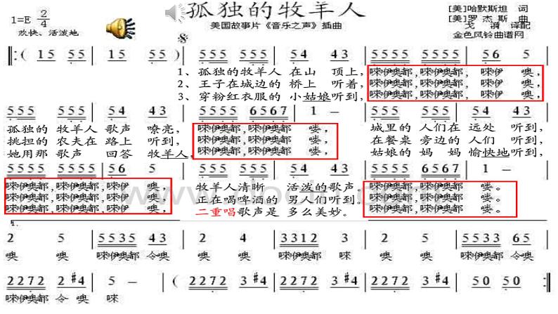 小学音乐人音版 三年级下册孤独的牧羊人 1 课件第3页