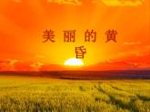 小學(xué)音樂人教版 三年級(jí)下冊(cè)美麗的黃昏 課件