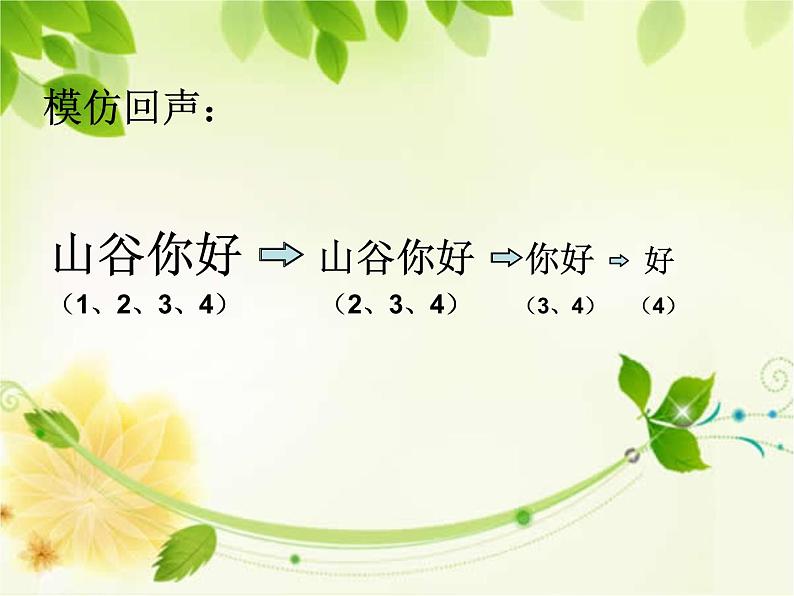 小学音乐人音版 四年级下册 演唱山谷静悄悄 课件第2页