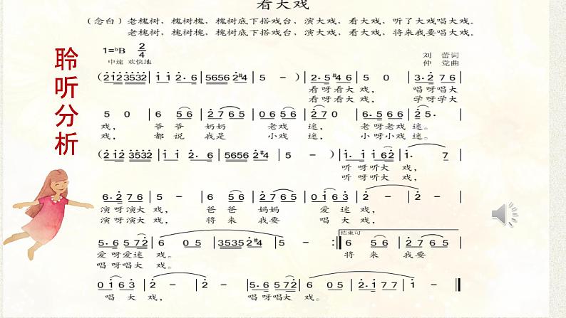 小学音乐人教版 五年级下册看大戏 课件第4页