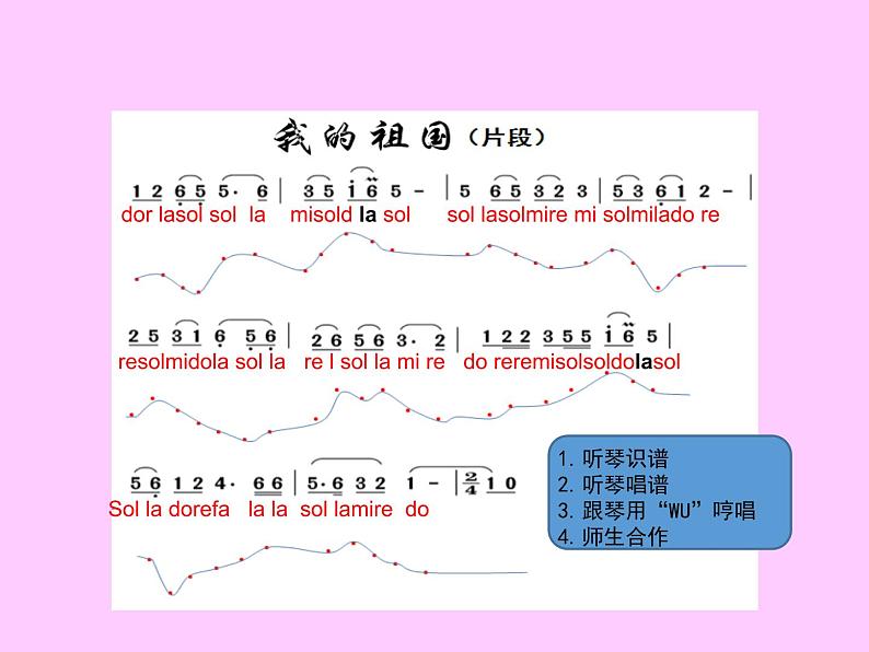 西师大版五下音乐 3.2.1我的祖国 课件04