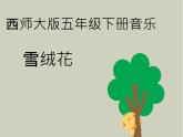 西师大版五下音乐 5.2.2雪绒花 课件
