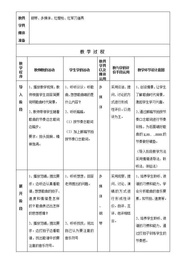 花城版小学音乐二年级上册 11.1《酸枣刺》教学设计02
