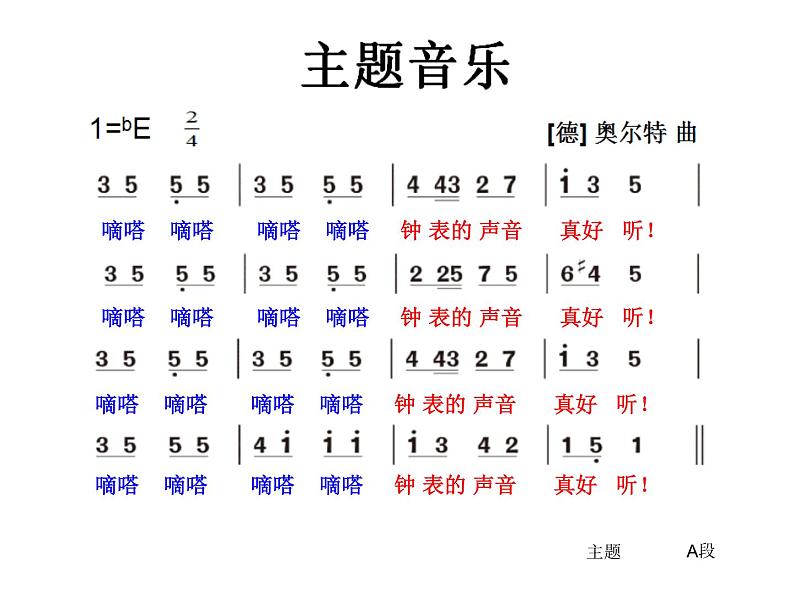 二年级上册音乐课件－6.2在钟表店里 ｜花城版04