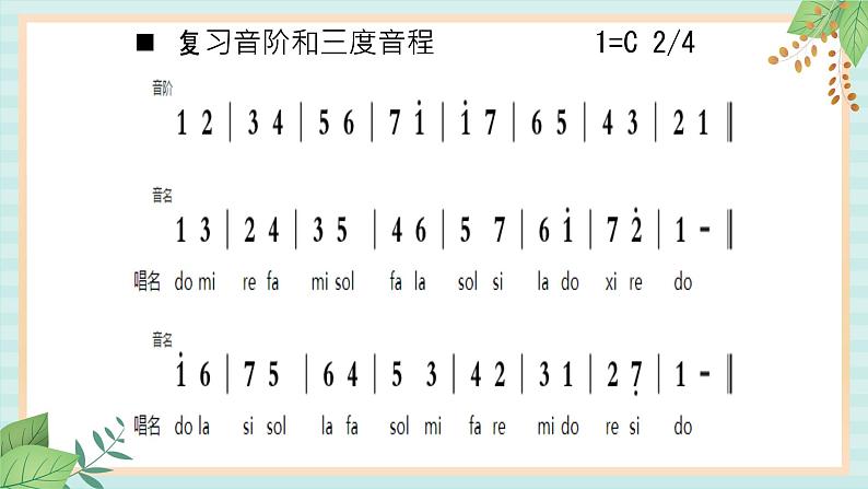 西师大音乐三上 第1单元：唱歌《小树快长高》课件+音频08