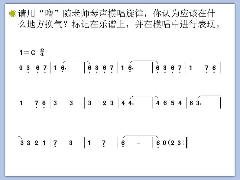 人教版6上音乐 4.4 啊,朋友 课件第4页