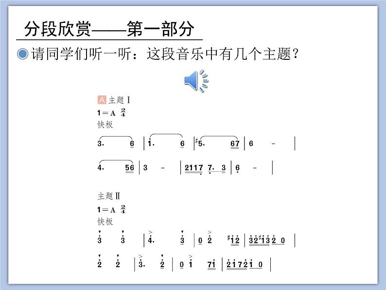 人教版4上音乐 6.4 匈牙利舞曲 课件05