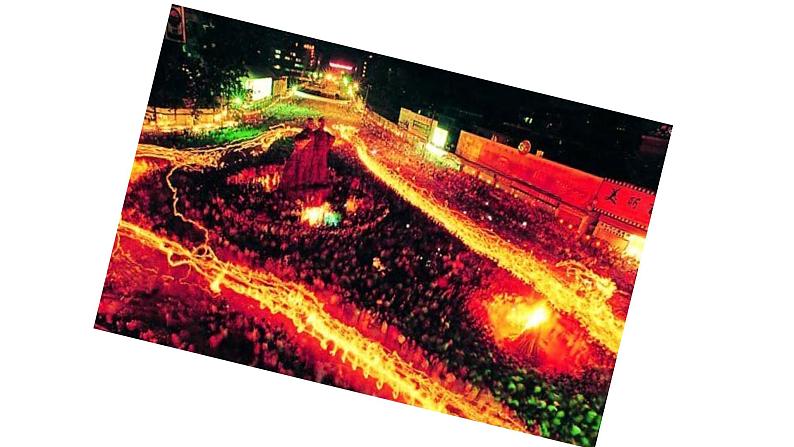 人音版音乐六年级下册 第2课月下踏歌  火把节（片段）  课件08