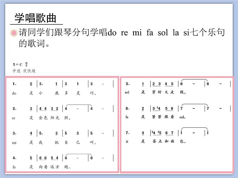 人教版3上音乐 1.2 哆来咪 课件+教案+素材07