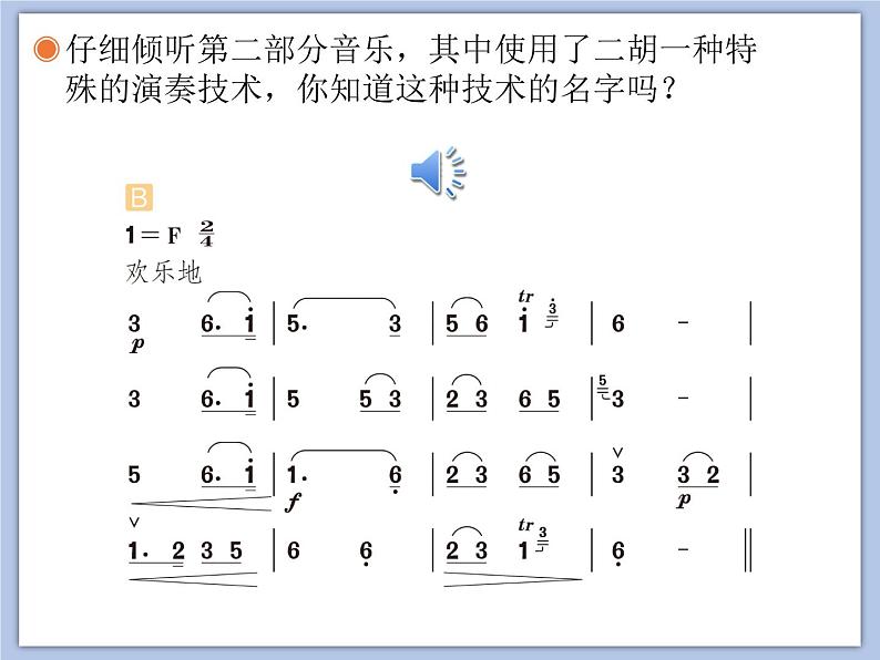 人教版6上音乐 2.3 赛马 课件+教案+素材07