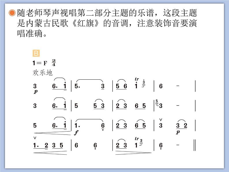 人教版6上音乐 2.3 赛马 课件+教案+素材08