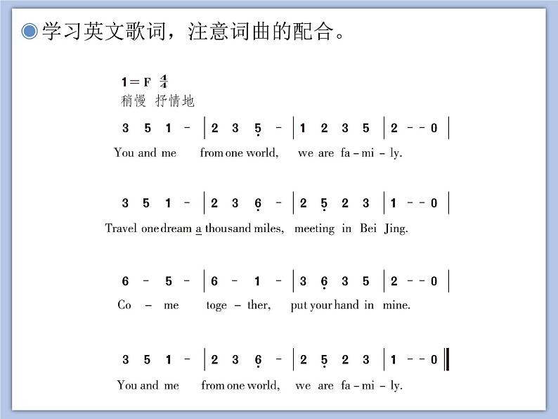 人教版6上音乐 6.2 我和你 课件+教案+素材07