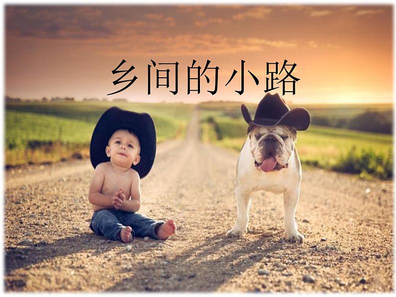 《乡间的小路》课件01