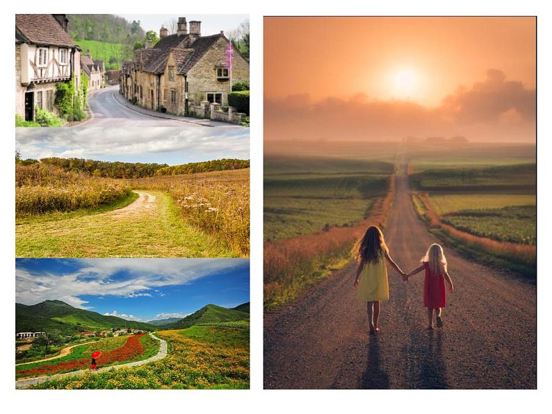 《乡间的小路》课件02