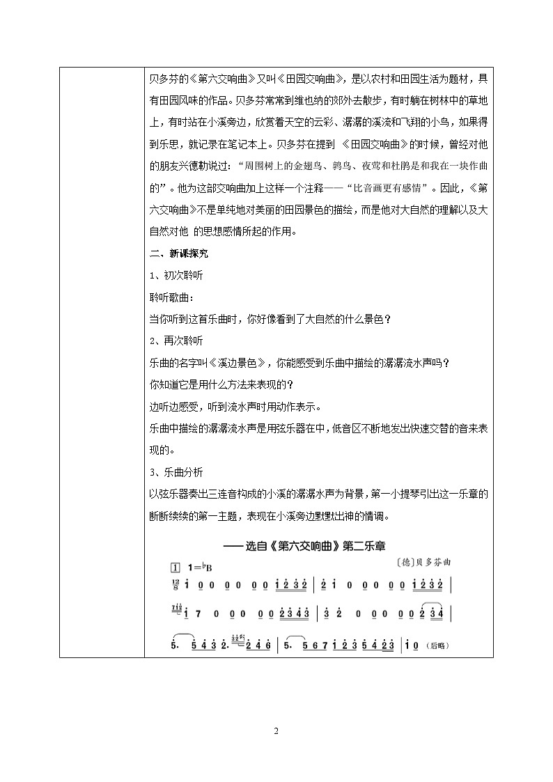 【核心素养目标】人音版音乐五下4.2 溪边景色 课件+教学设计+素材02