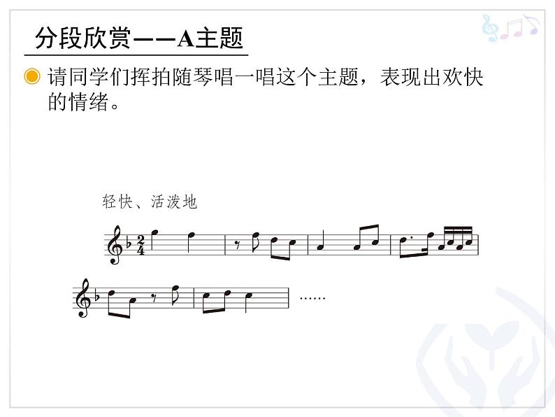 人教版四年级音乐下册第3单元 学戏曲 欣赏 京调课件（含简谱和五线谱）素材资源包05