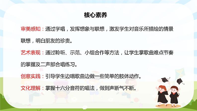 【核心素养目标】人音版（2012）音乐六下7.4 我们是朋友 课件+教学设计+素材02