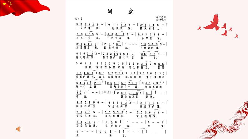 小学音乐 花城版 六年级 名曲赏析《国家》PPT 课件第6页