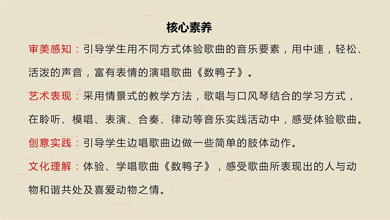 【核心素养目标】人音版（2012）音乐一下3.4  数鸭子 课件+教学设计+素材02