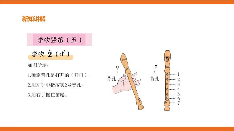 花城版五年级下册音乐第12课《学吹竖笛》课件PPT+教案08