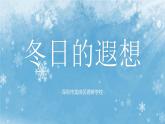 花城版五年级（上册）冬日的遐想 课件+素材