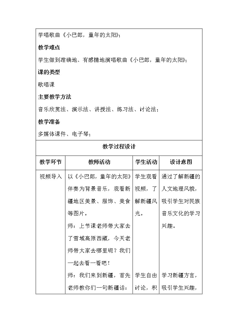 小巴郎，童年的太阳 教案02