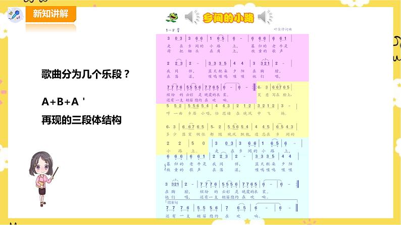 【人音版】五上音乐  第五单元第3课时《乡间的小路》（课件+教案+素材）07