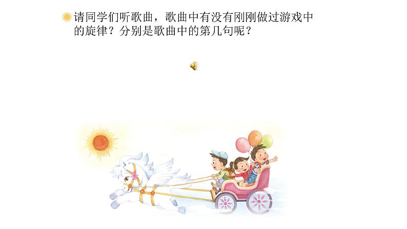 人教版二年级下册音乐课件(时间像小马车）07