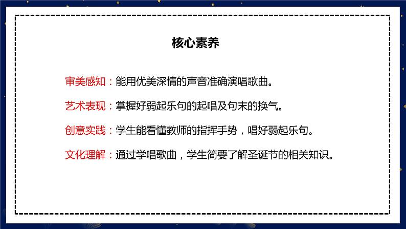 【核心素养目标】人教版（2012）音乐一年级上6.2 祝你圣诞快乐 课件第2页