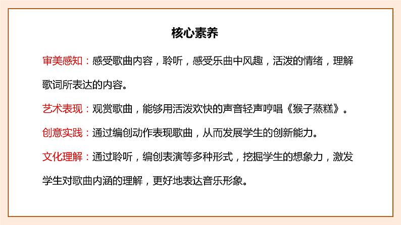 【核心素养目标】人教版（2012）音乐二年级上3.5 猴子蒸糕 课件第2页