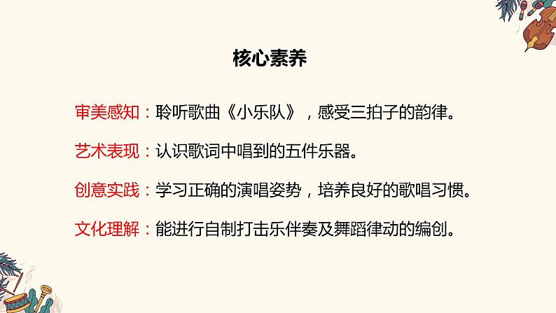【核心素养目标】人教版（2012）音乐三年级上4.3 小乐队 课件+教学设计+素材02