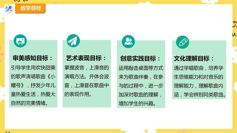【人教版】四上音乐  第一单元第三课时《小螺号》课件+教案+音视频素材02