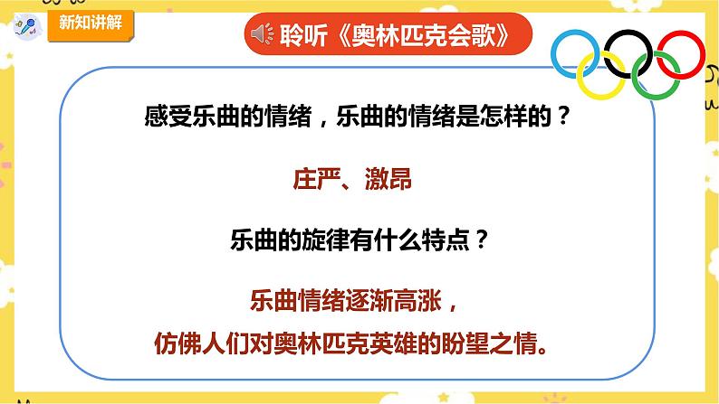 【人教版】六上音乐  第六单元第五课时《奥林匹克会歌》课件+教案+音视频素材07