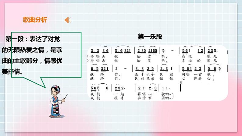 花城版五上第8课第2课时《再唱山歌给党听》课件+教案07