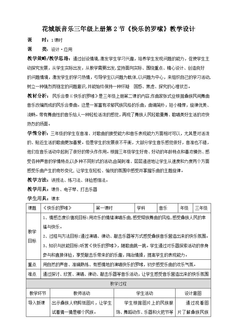 花城版音乐三年级上册 第2课《 快乐的啰嗦》课件+教案+素材01