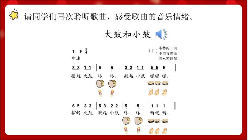 人教版音乐一年级上册1.4《声音的强弱》  课件第3页