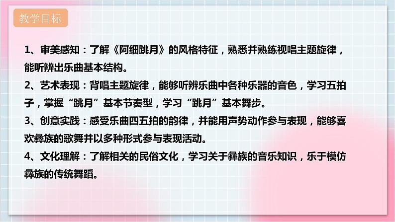 【核心素养】人教版音乐三年级上册5.3欣赏《阿细跳月》课件+教案+素材02